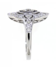 SAPPHIRE DIAMOND RING (TR3789)