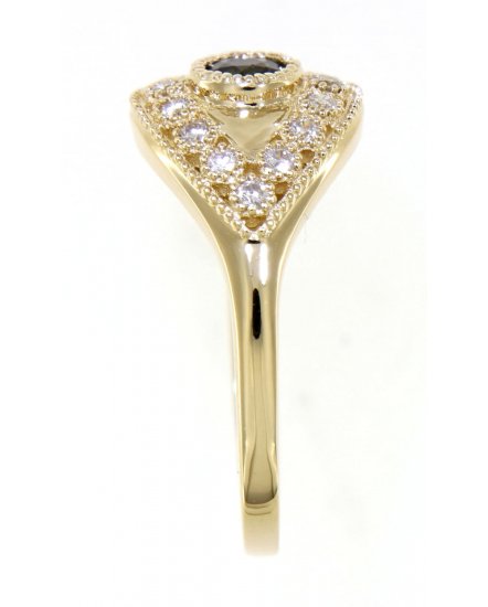 EVIL EYE SAPPHIRE DIAMOND RING (TR3803)