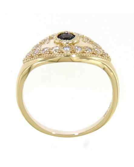 EVIL EYE SAPPHIRE DIAMOND RING (TR3803)