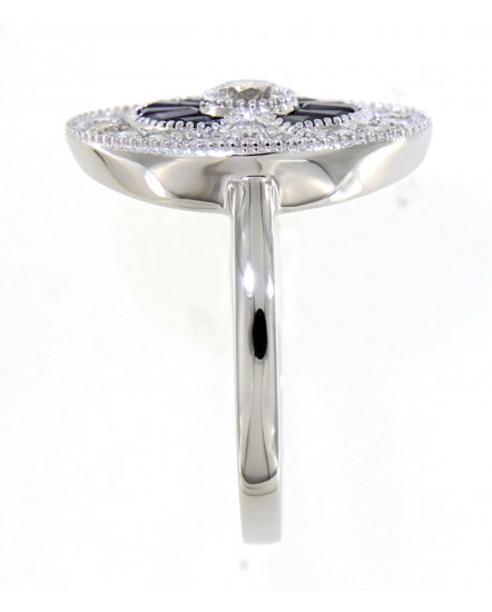 SAPPHIRE DIAMOND RING (TR3804)