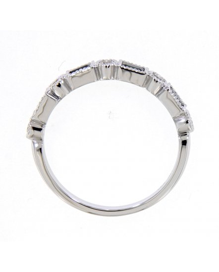 COLORED STONE DIAMOND BAND (TR3805)