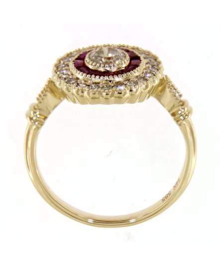 RUBY DIAMOND RING (TR3820)