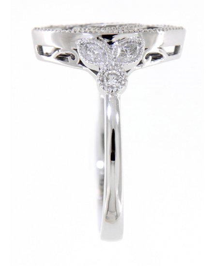 MARQUISE STYLE SAPPHIRE DIAMOND RING (TR3823)