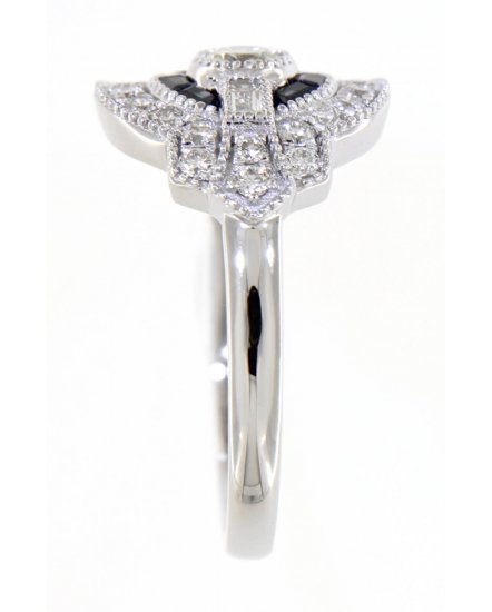 SAPPHIRE DIAMOND RING (TR3832)