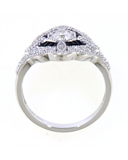 SAPPHIRE DIAMOND RING (TR3835)