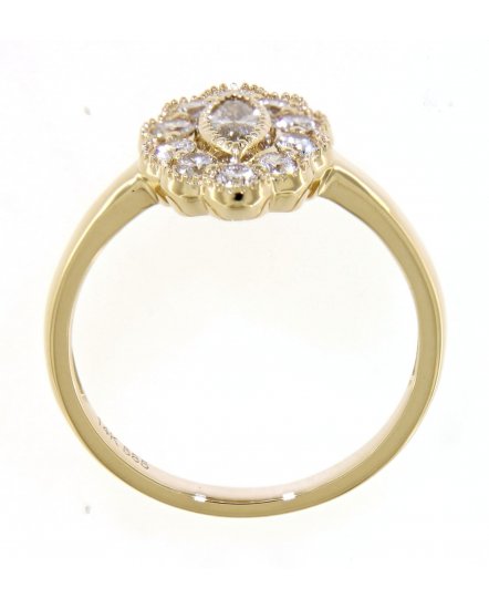 MARQUISE DIAMOND ENGAGEMENT RING (TR3857)