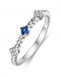 SAPPHIRE DIAMOND BAND (TR3865)
