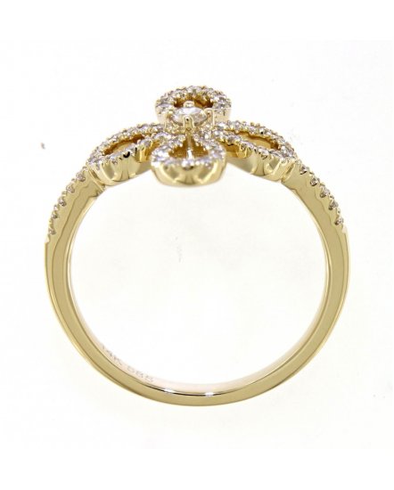 CLOVER STYLE DIAMOND RING (TR3888)