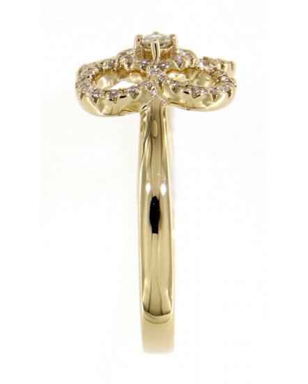 CLOVER STYLE DIAMOND RING (TR3889)