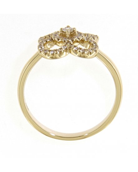 CLOVER STYLE DIAMOND RING (TR3889)