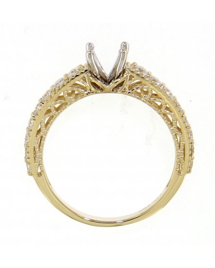 SEMI MOUNT DIAMOND ENGAGEMENT RING (TR3901)