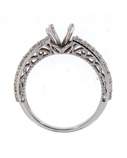 SEMI MOUNT DIAMOND ENGAGEMENT RING (TR3901)