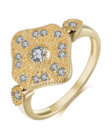 SQUARE DIAMOND RING (TR3905)
