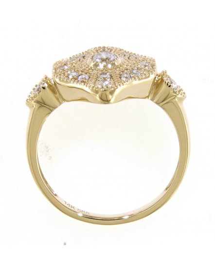 SQUARE DIAMOND RING (TR3905)