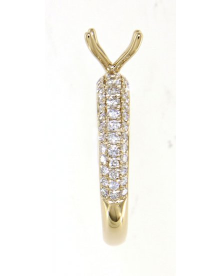 SEMI MOUNT DIAMOND ENGAGEMENT RING (TR3906)