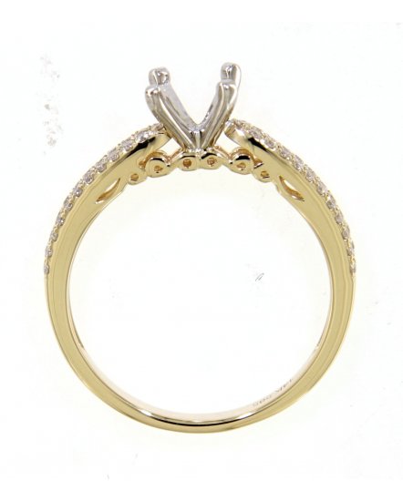 SEMI MOUNT DIAMOND ENGAGEMENT RING (TR3907)
