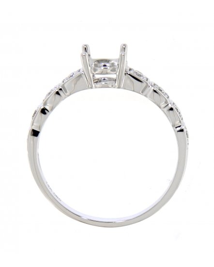SEMI MOUNT DIAMOND ENGAGEMENT RING (TR3915)