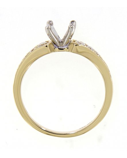 SEMI MOUNT DIAMOND ENGAGEMENT RING (TR3954)