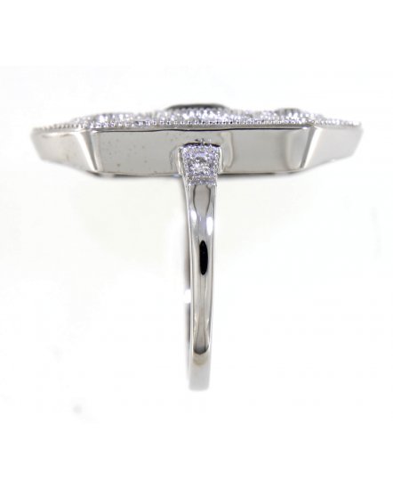 SAPPHIRE DIAMOND RING (TR3991)