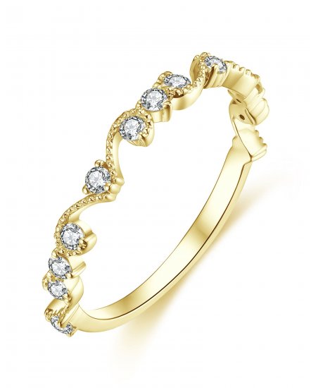 WAVY DIAMOND BAND (TR4009)