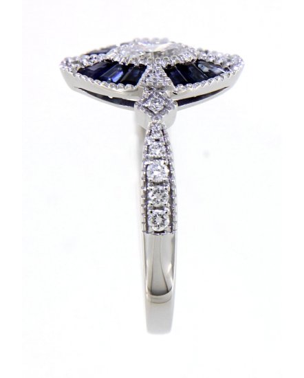SAPPHIRE DIAMOND RING (TR4017)