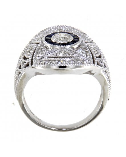 SAPPHIRE DIAMOND RING (TR4023)