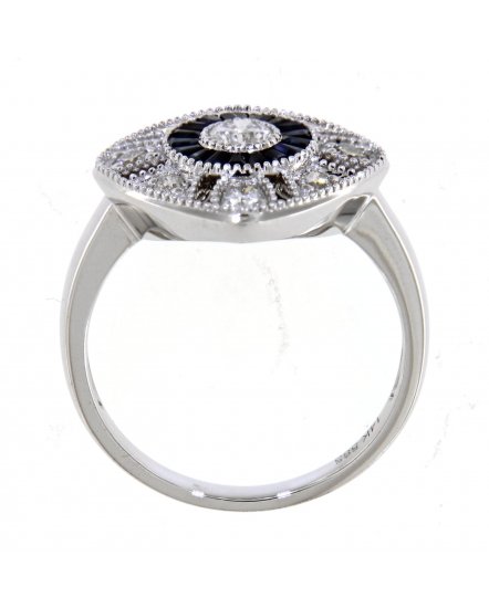 SAPPHIRE DIAMOND RING (TR4039)