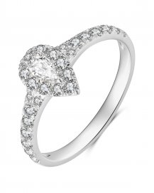PEAR DIAMOND ENGAGEMENT RING (TR4043)