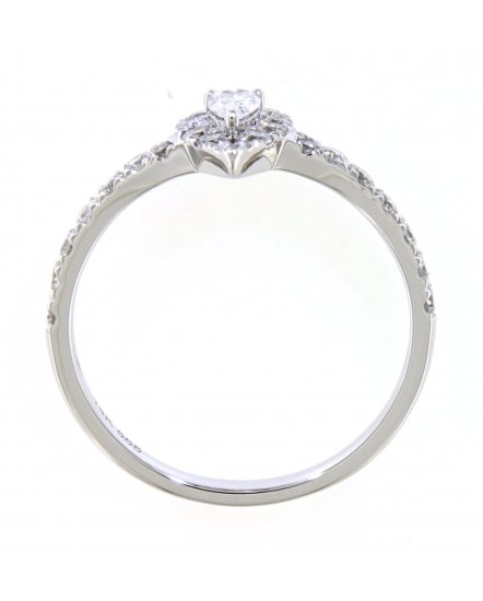 PEAR DIAMOND ENGAGEMENT RING (TR4043)
