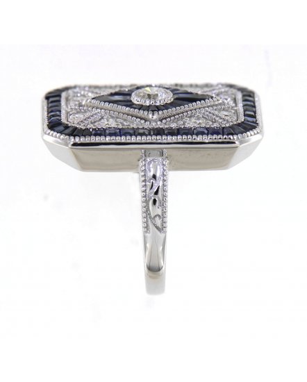 SAPPHIRE DIAMOND RING (TR4044)