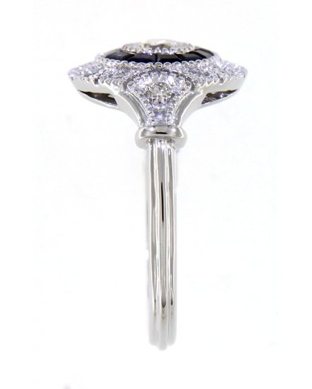 SAPPHIRE DIAMOND RING (TR4049)