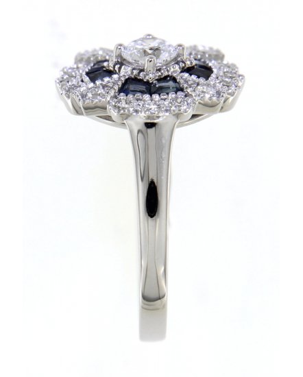 SAPPHIRE DIAMOND RING (TR4052)