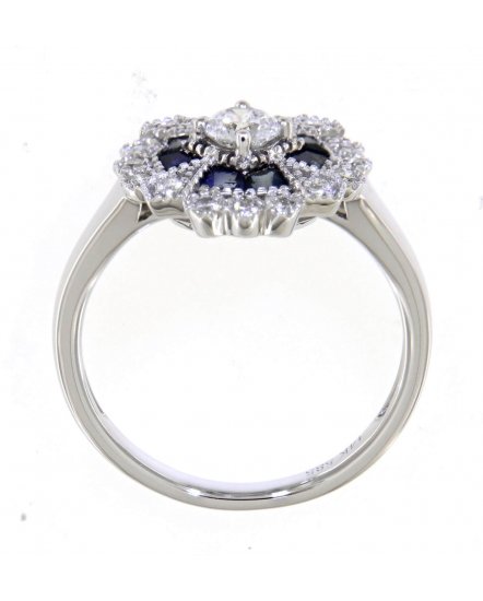 SAPPHIRE DIAMOND RING (TR4052)