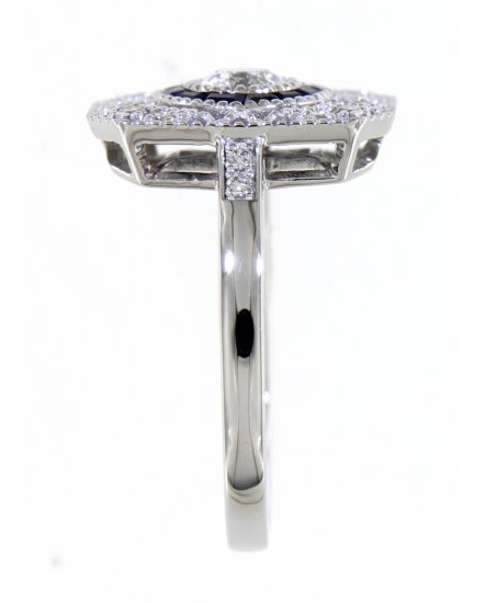 SAPPHIRE DIAMOND RING (TR4066)