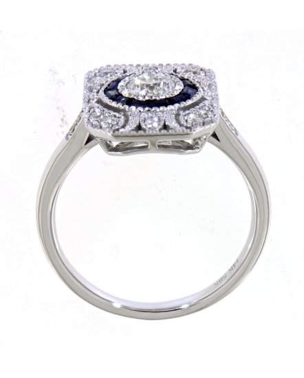 SAPPHIRE DIAMOND RING (TR4066)
