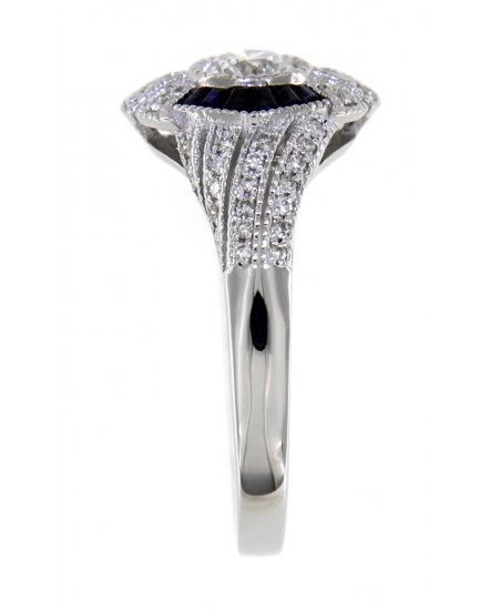 SAPPHIRE DIAMOND RING (TR4084)