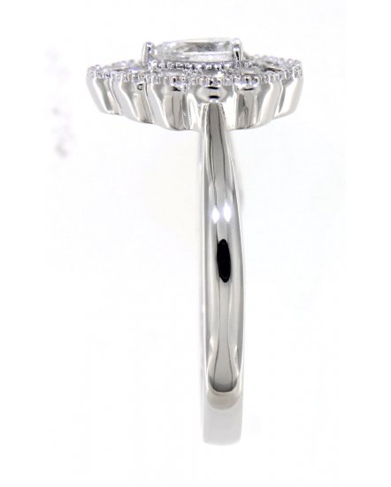 PEAR DIAMOND ENGAGEMENT RING (TR4086)