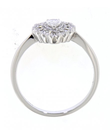 PEAR DIAMOND ENGAGEMENT RING (TR4086)