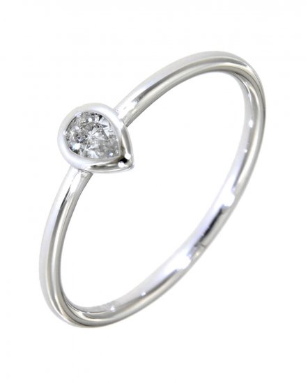 PEAR DIAMOND RING (TR4089)