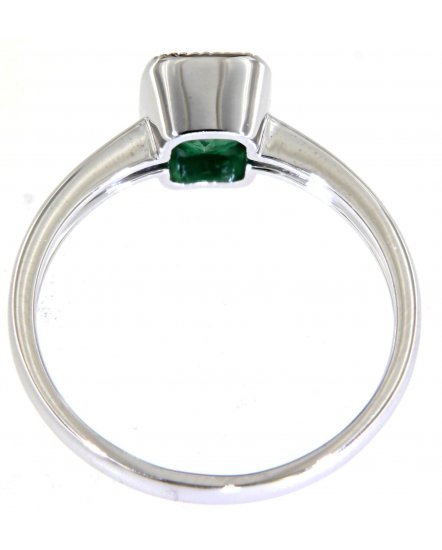 EMERALD CUT DIAMOND RING (TR4122)