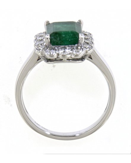 EMERALD CUT DIAMOND RING (TR4131)