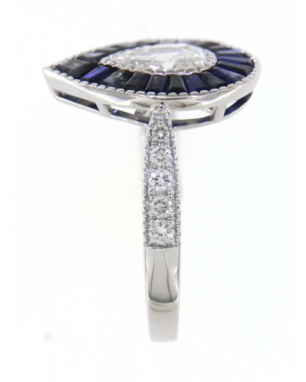 SAPPHIRE DIAMOND RING (TR4134)