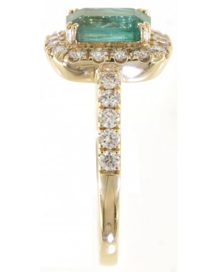 EMERALD CUT DIAMOND RING (TR4138)