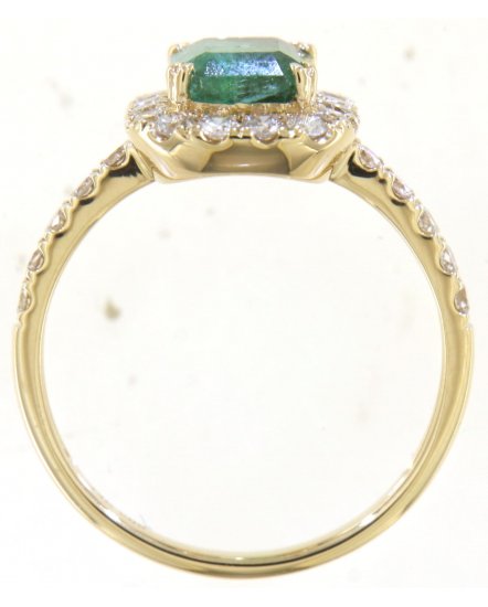 EMERALD CUT DIAMOND RING (TR4138)