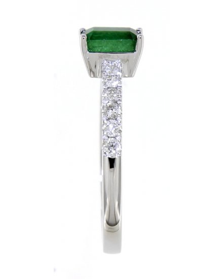EMERALD CUT DIAMOND RING (TR4140)