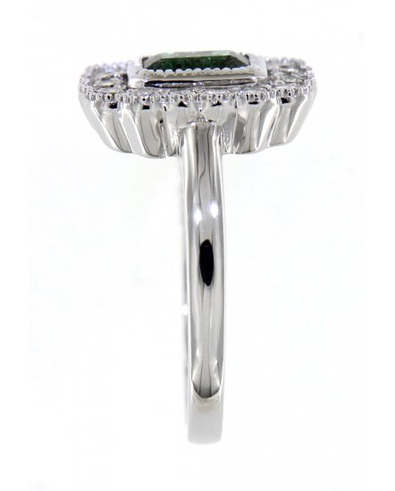 EMERALD CUT DIAMOND RING (TR4141)