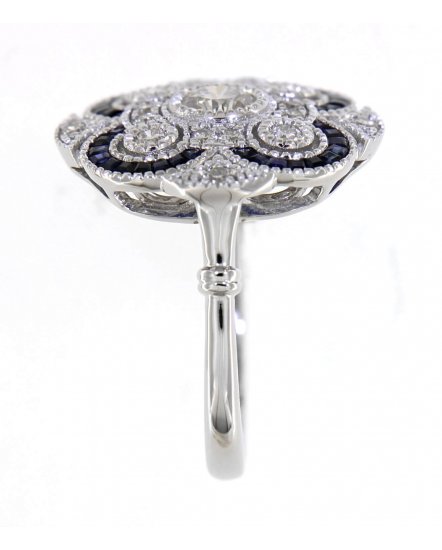 SAPPHIRE DIAMOND RING (TR4164)