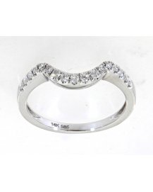CURVED STYLE DIAMOND BAND (TR416B)