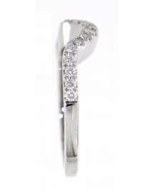 CURVED STYLE DIAMOND BAND (TR416B)
