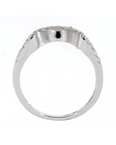 CURVED STYLE DIAMOND BAND (TR416B)